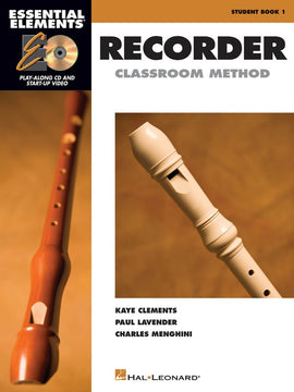 ESSENTIAL ELEMENTS FOR RECORDER EE BK/CD