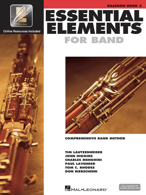 ESSENTIAL ELEMENTS FOR BAND BK2 BASSOON EEI