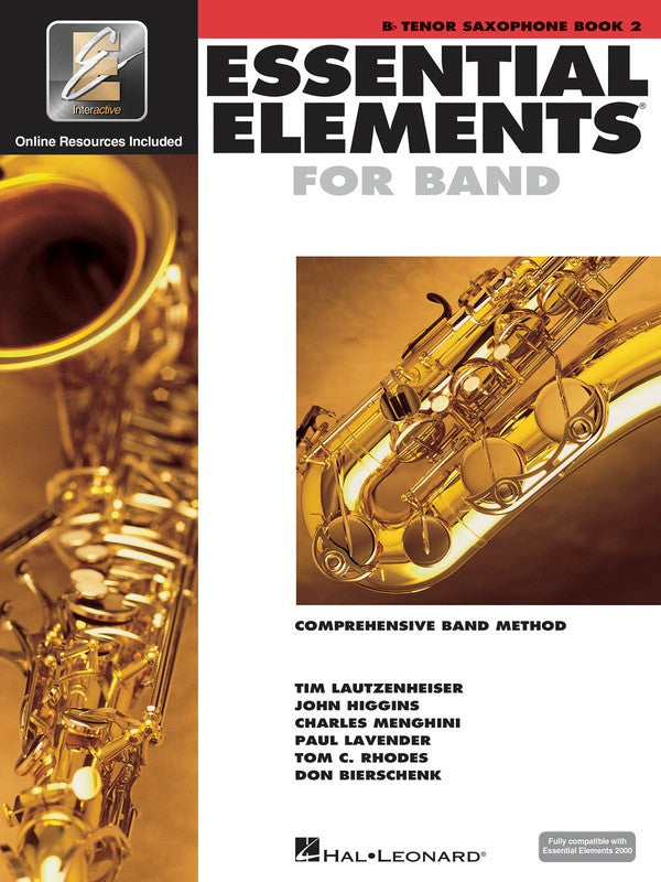ESSENTIAL ELEMENTS FOR BAND BK2 TENOR SAX EEI