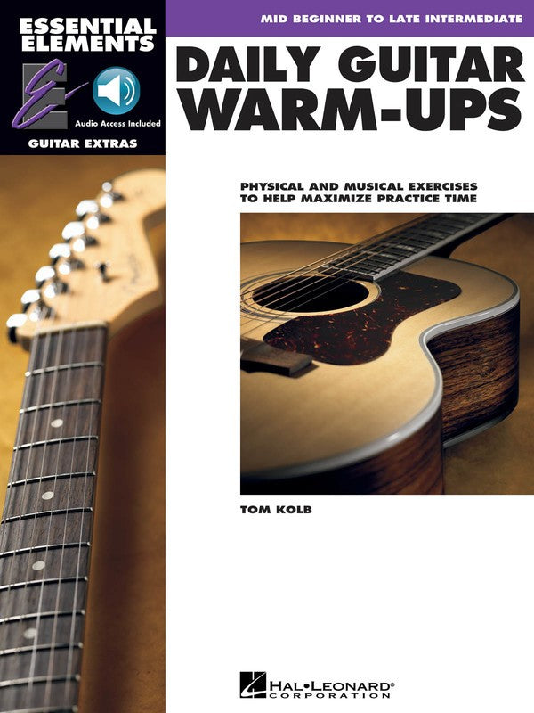 ESSENTIAL ELEMENTS FOR GUITAR DAILY WARM UPS BK/OLA EE