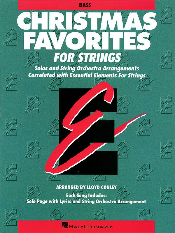 Essential Elements Christmas Favorites for Strings - Bass