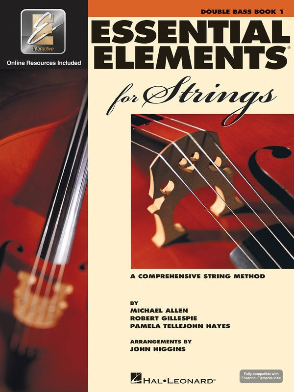 ESSENTIAL ELEMENTS FOR STGS BK1 DOUBLE BASS EEI