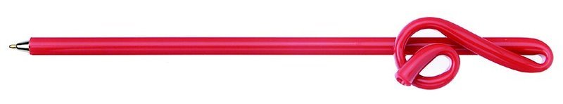 Bent Pen G Clef Junior Pocket Size Red