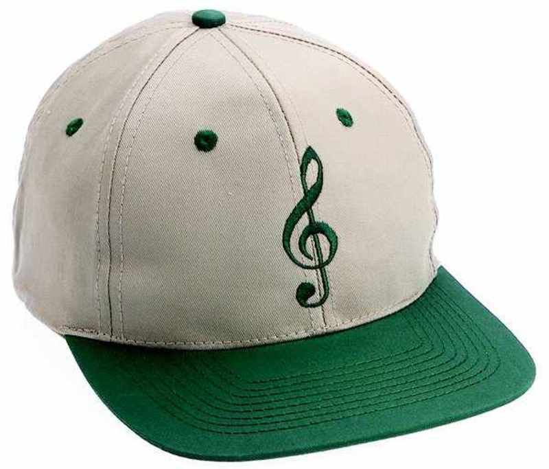 Hat G Clef Khaki W/Green