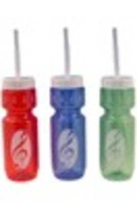 Sports Bottle Plastic G Clef Assorted Colours