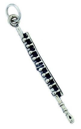 Sterling Silver Charm Flute