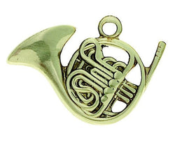Keychain French Horn Polished Brass