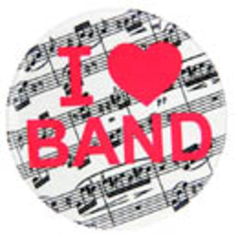 Metal Magnet I Love Band (Sheet Music)