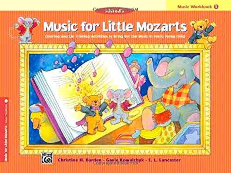 MUSIC FOR LITTLE MOZARTS WORKBOOK 1