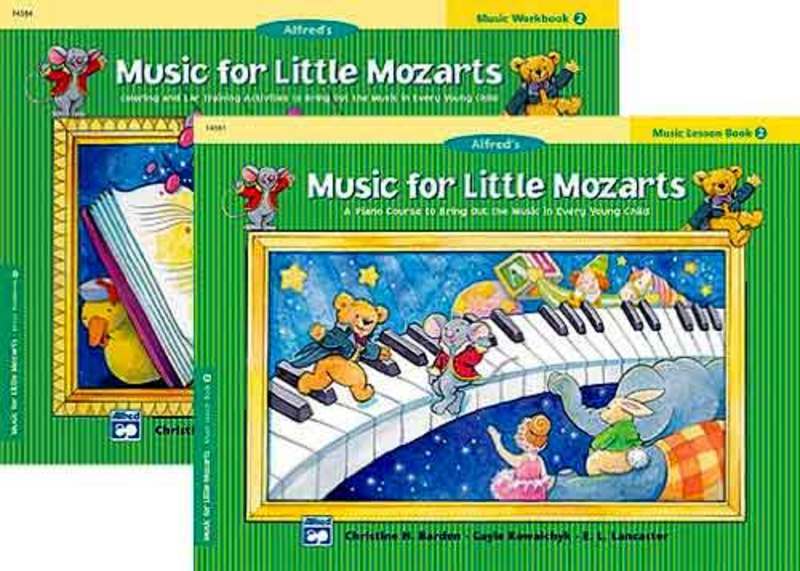 MUSIC FOR LITTLE MOZARTS LESSON BK 2