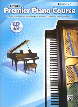 PREMIER PIANO COURSE LESSON LEVEL 2A BK/CD