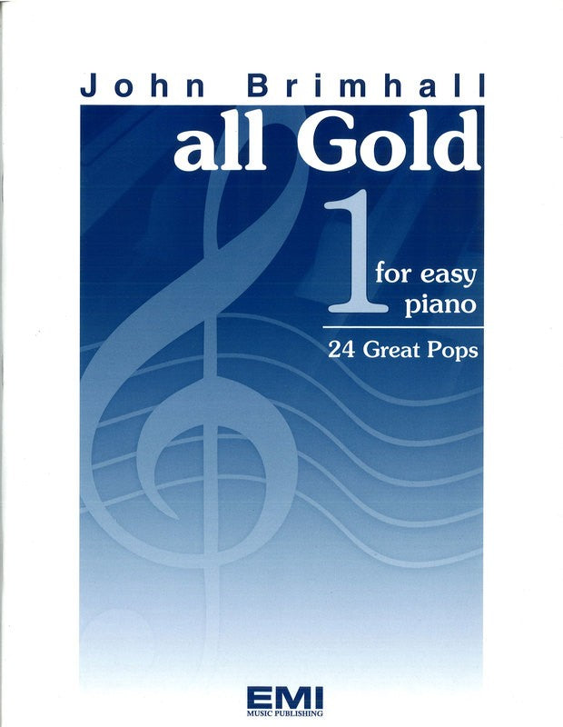 ALL GOLD BK 1 EASY PIANO