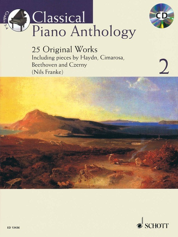 CLASSICAL PIANO ANTHOLOGY V2 BK/CD