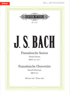 JS BACH FRENCH SUITES BWV 812817 & FRENCH OVERTURE BWV 831