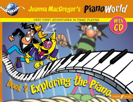 PIANOWORLD BK 2 EXPLORING THE PIANO BK/CD