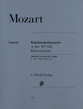 MOZART - CONCERTO A MAJ K 622 CLARINET IN A/PIANO
