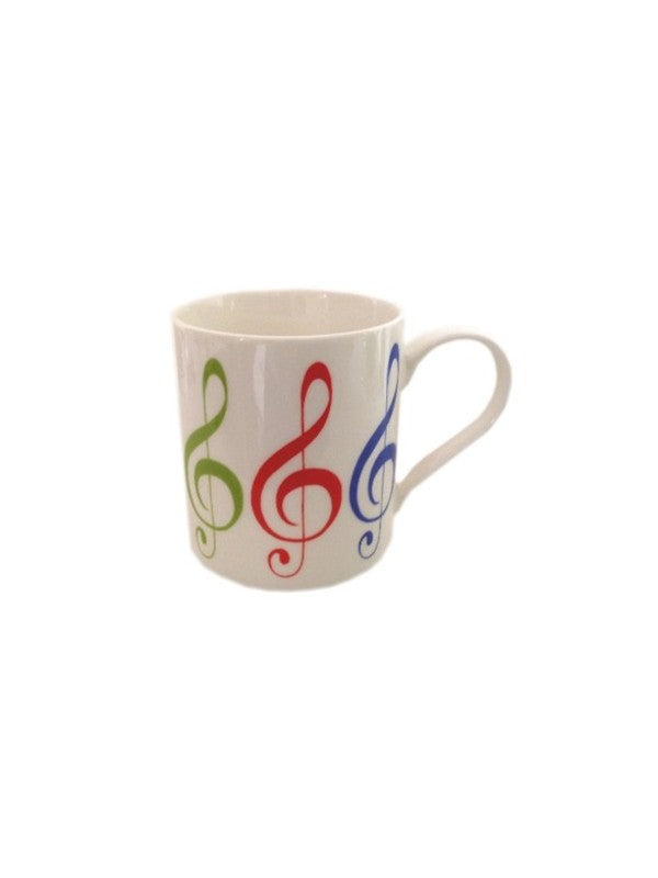 Fine China Mug - Allegro - Treble Clef