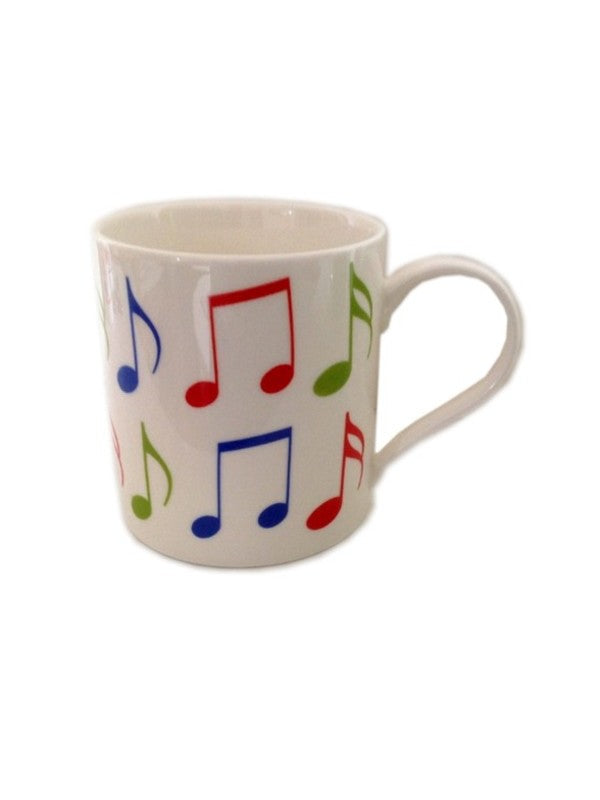 Fine China Mug - Allegro - Music Notes