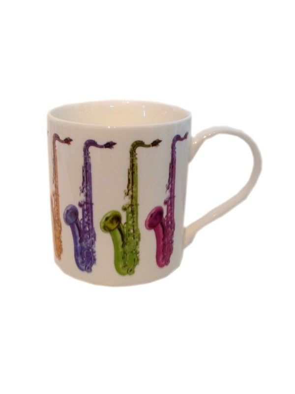 Fine China Mug - Allegro - Saxophone