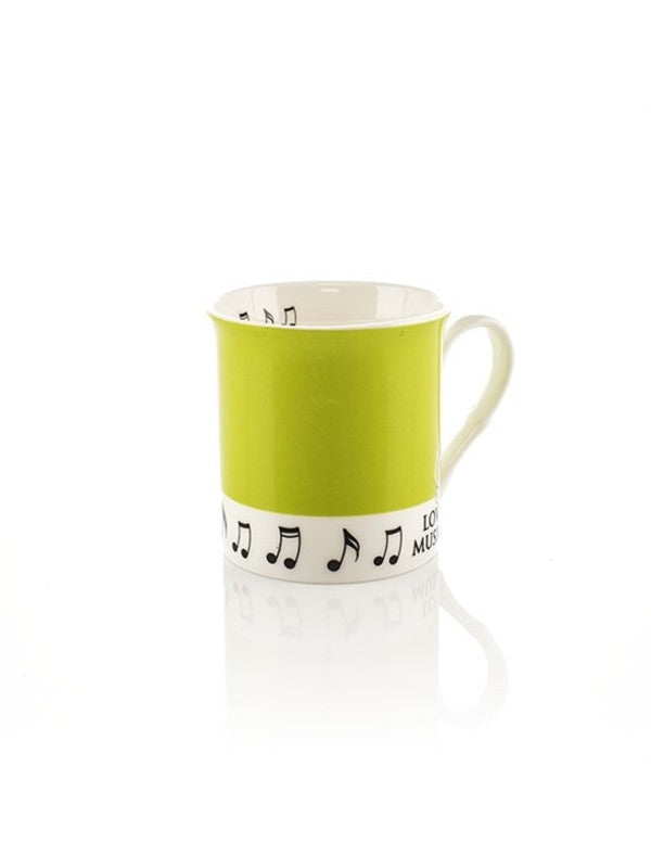 Colour Block Mug - Pea Green