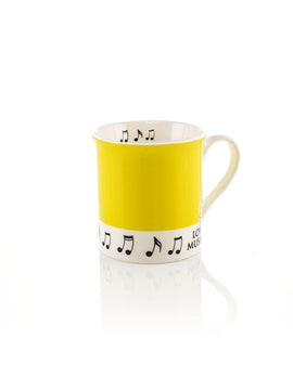 Colour Block Mug - Yellow