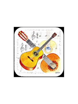 Guitar Coasters - Pack of 4