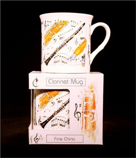 Fine China Mug - Clarinet Design