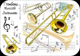 Trombone Placemats - Pack of 4