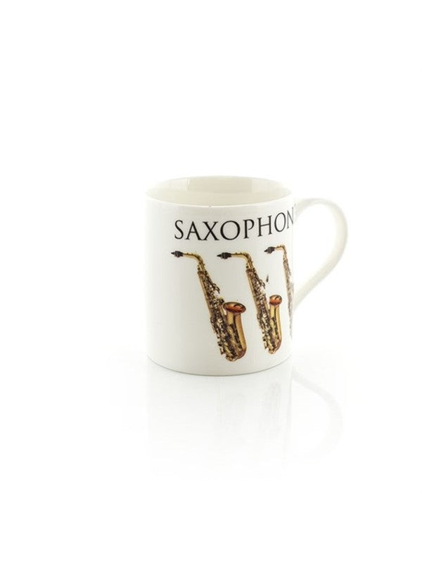 Music Word Mug - Saxophone