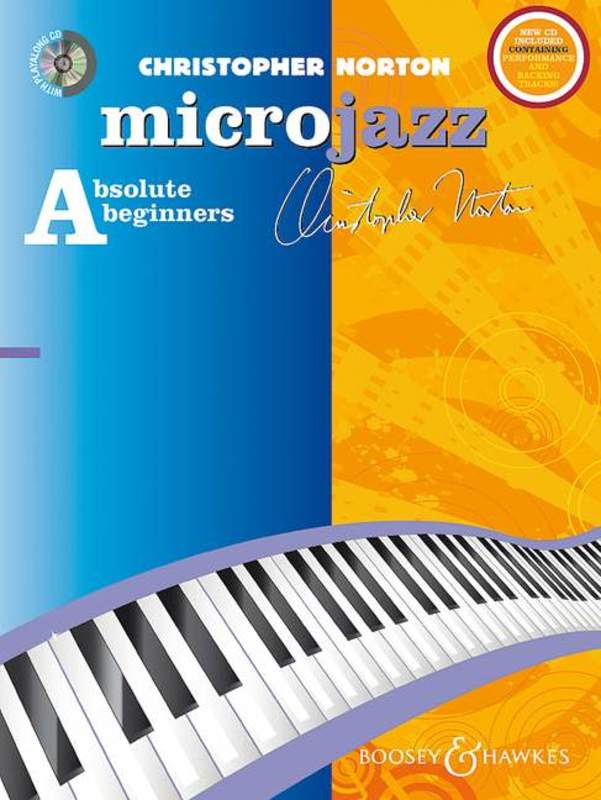 MICROJAZZ FOR ABSOLUTE BEGINNERS A PIANO BK/CD