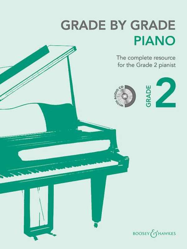 GRADE BY GRADE PIANO GRADE 2 BK/CD