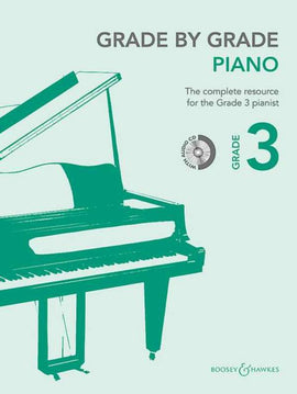 GRADE BY GRADE PIANO GRADE 3 BK/CD
