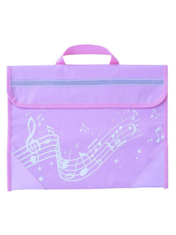 Musicwear - Wavy Stave Music Bag - Pink