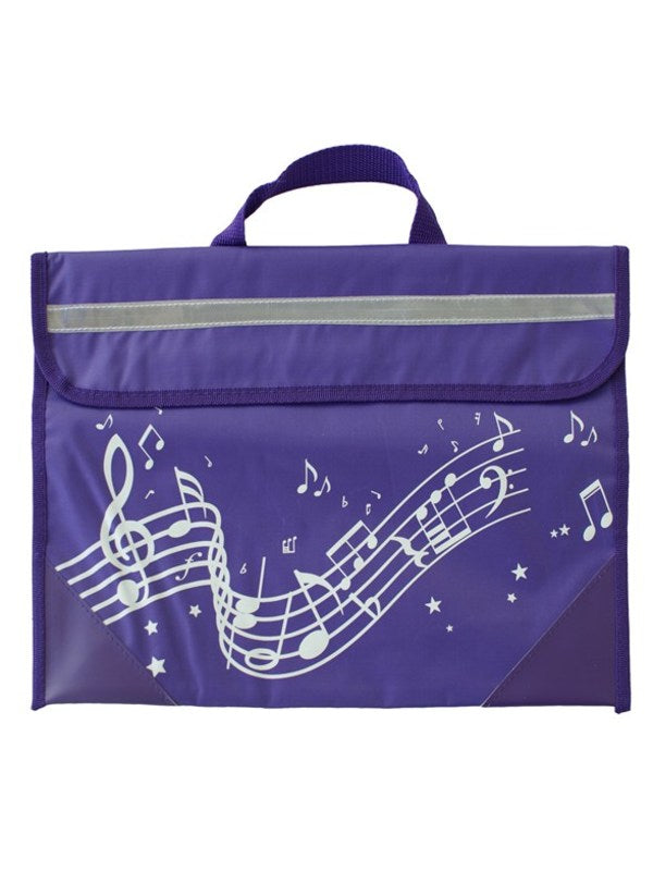 Musicwear - Wavy Stave Music Bag - Purple