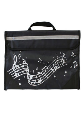 Musicwear - Wavy Stave Music Bag - Black