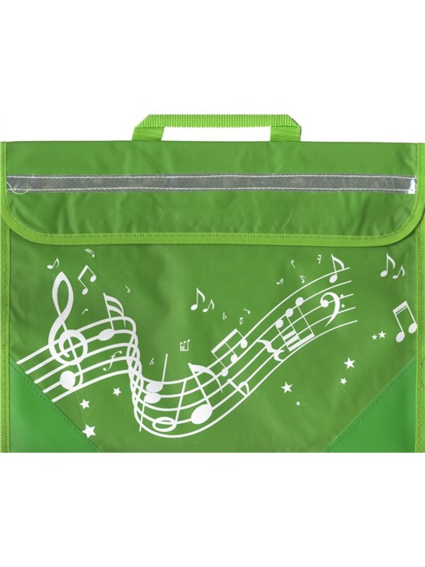 Musicwear - Wavy Stave Music Bag - Green