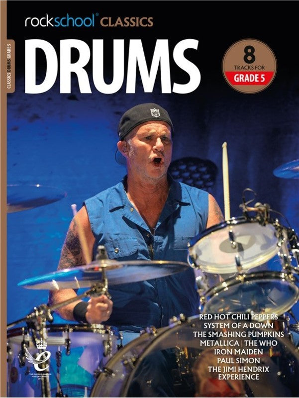 ROCKSCHOOL CLASSICS DRUMS GRADE 5 BK/OLA