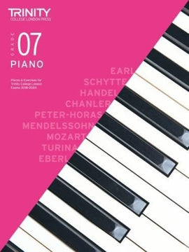 TRINITY COLLEGE PIANO PIECES & EXERCISES GR 7 2018-2020