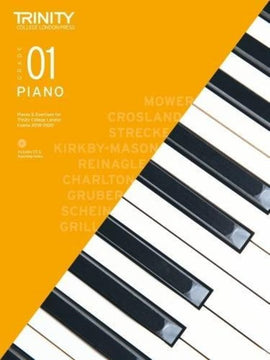 TRINITY COLLEGE PIANO PIECES & EXERCISES GR 1 2018-2020 BK/CD