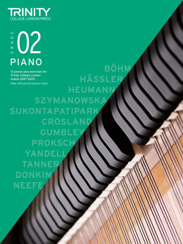 TRINITY PIANO PIECES & EXERCISES 2021-23 GR 2