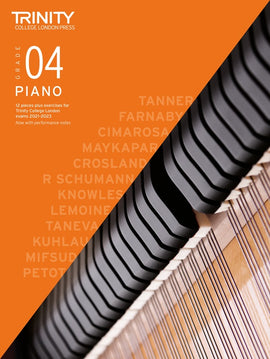 TRINITY PIANO PIECES & EXERCISES 2021-23 GR 4