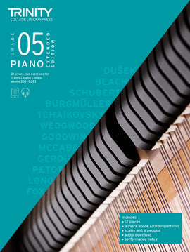 TRINITY PIANO PIECES & EXERCISES 2021-23 GR 5 EXTENDED