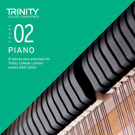 TRINITY PIANO PIECES & EXERCISES 2021-23 GR 2 CD