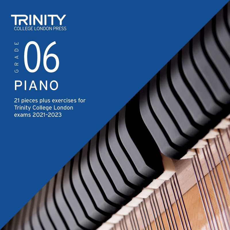 TRINITY PIANO PIECES & EXERCISES 2021-23 GR 6 CD