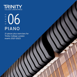 TRINITY PIANO PIECES & EXERCISES 2021-23 GR 6 CD