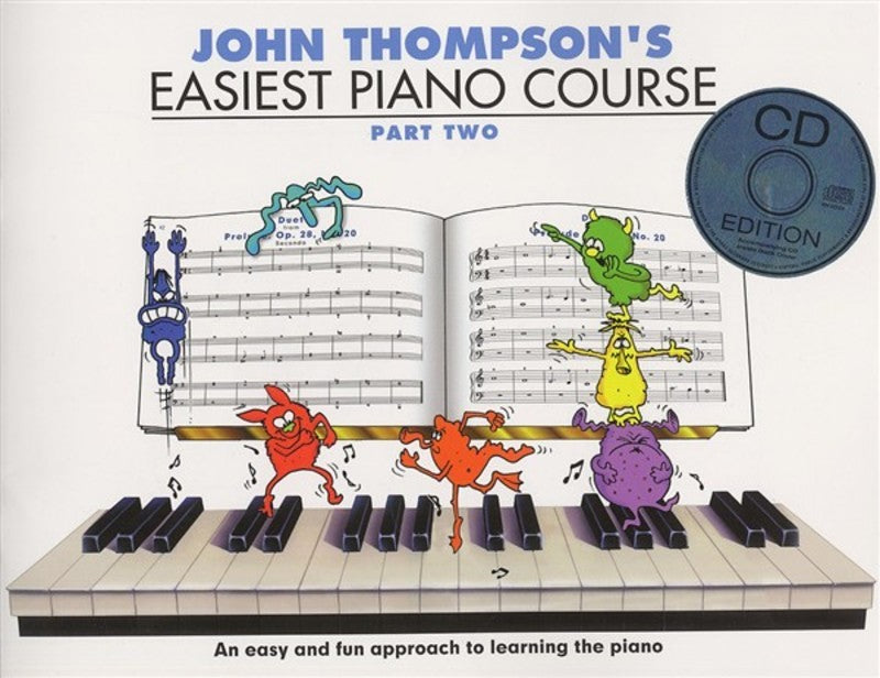 EASIEST PIANO COURSE PART 2 BK/CD