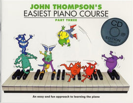 EASIEST PIANO COURSE PART 3 BK/CD